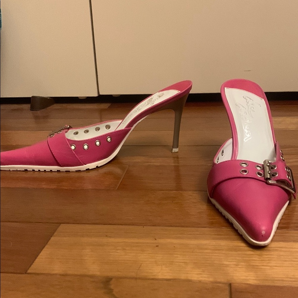 Pink Kitten Heels